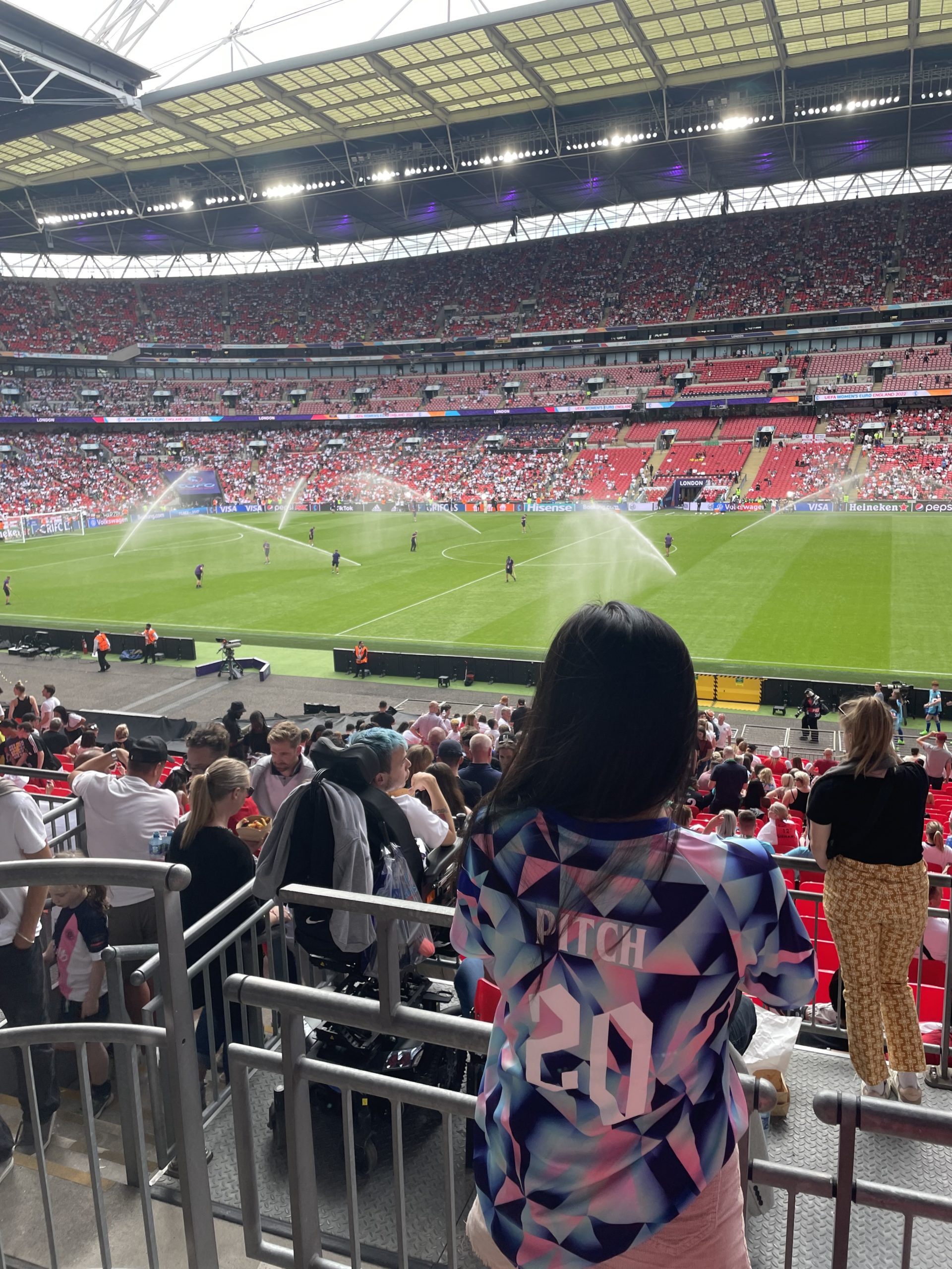 Women's Euros final at Wembley