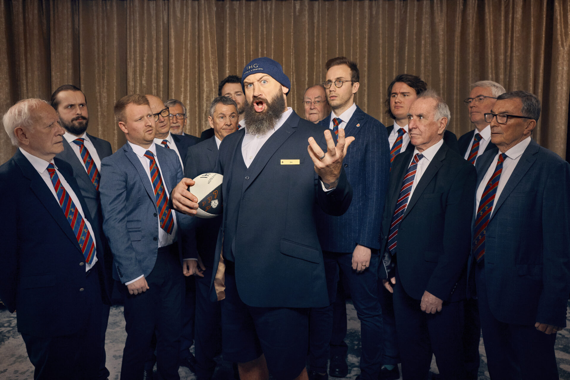 Joe Marler Welsh choir